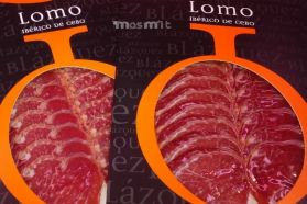 Lomo Ibérico de Cebo en Lonchas sobres 100 grs