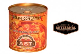 Oreja guisada con Jamon Alta Sierra de Tineo Bote 740g Masmit